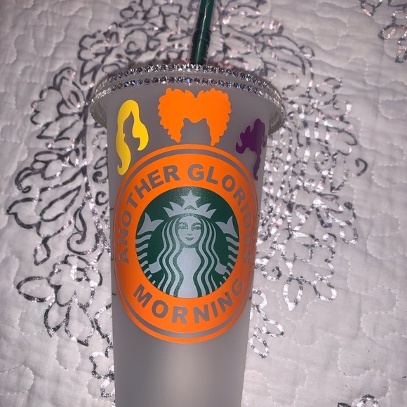 Hocus Pocus inspired Starbucks reusable cold cup